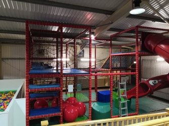 Drimsnie soft play system after being completed remade