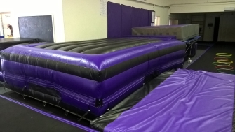 Purple AirPit flatbed with no raised sides